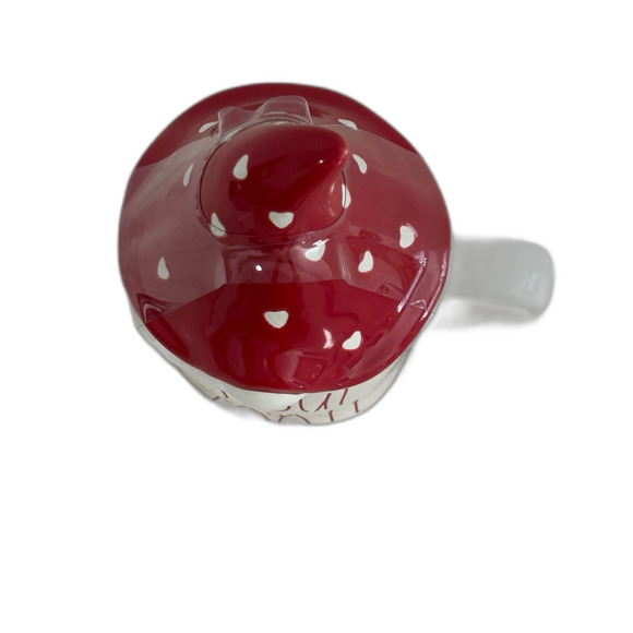 Rae Dunn Artisan Collection by Magenta “ Soul Mate” Ceramic Gnome Mug w/ Lid. - Picture 5 of 8